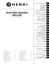 Hendi 226612 Electric Dough Roller Používateľská príručka