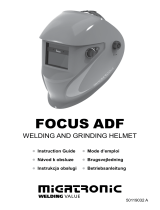 Migatronic 50119032 A FOCUS ADF Welding And Grinding Helmet Návod na inštaláciu