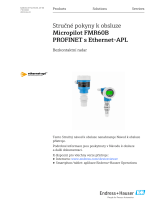 Endres+Hauser KA Micropilot FMR60B PROFINET Short Instruction