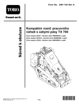 Toro Dingo TX 700 Track Loader, Wide Používateľská príručka