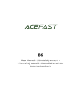 ACEFAST B6 Fast Charge Car Charger Užívateľská príručka
