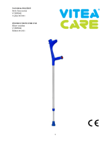 VITEA VCBP0042 Elbow Crutches Používateľská príručka