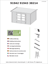 Hornbach 91942 Garden Shed Karibu Minna Používateľská príručka