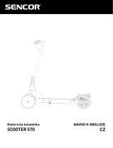 Sencor SCOOTER S70 Používateľská príručka