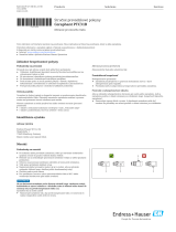 Endres+Hauser KA Ceraphant PTC31B Short Instruction