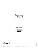 Hama 00 108715 TV Wall Bracket Používateľská príručka