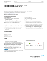 Endres+Hauser KA Cerabar PMP23 Short Instruction