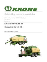 Krone BA Comprima CV 150 XC (RP701-35) Návod na používanie