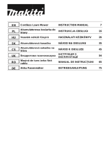 Makita DLM382 Cordless Lawn Mower Používateľská príručka