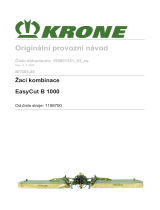 Krone BA EasyCut B 1000 (MT603-40) Návod na používanie