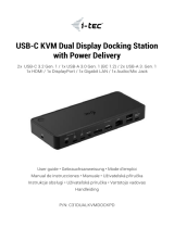 i-tec C31 USB-C Dual Display Power Station Užívateľská príručka