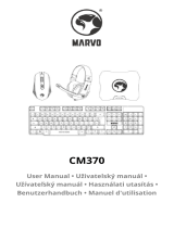 Marvo CM370 4 In-1 Gaming Starter Kit Používateľská príručka