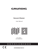 Grundig VCC 4150 L Vacuum Cleaner Používateľská príručka