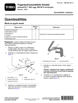 Toro Handlebar Extension Kit, e-HoverPro 450 or 550 60V Mower Návod na inštaláciu