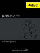 Jabra PRO 925 Dual Connectivity Používateľská príručka