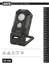 Laserliner HD 1500 LED Work Light Používateľská príručka