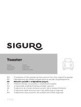 SIGURO T11SS Toaster Používateľská príručka