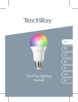 TechToy 128131 Smart Bulb RGB 11W E27 Používateľská príručka