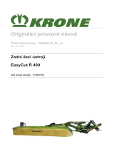 Krone BA EasyCut R 400 Návod na používanie