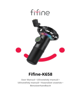 fifine K658 USB Dynamic Cardioid Microphone Používateľská príručka