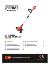 Ferm GTM1005 20V Cordless Grass Trimmer Návod na používanie