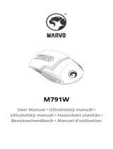 Marvo M791W Dual Mode Gaming Mouse Používateľská príručka