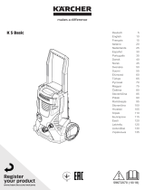 Kärcher K5 Basic Pressure Washer Používateľská príručka