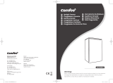Comfee RCU119WH1 Upright Freezer 83L Používateľská príručka