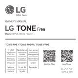 LG TONE-FP9 Používateľská príručka