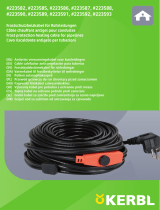 Kerbl 223582 Heating Cable 230V 1m,16W Používateľská príručka