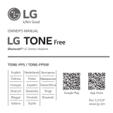 LG TONE-FP5 Používateľská príručka