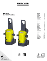 K RCHER K 4 WCM High Pressure Cleaner Používateľská príručka