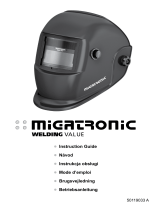 Migatronic 50119033 Basic ADF Optical Welding Helmet Návod na inštaláciu