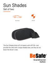 BESAFE UPF 50+ Sun Shades Návod na používanie