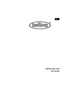 Belling CHIM903GSS Cooker Hood Používateľská príručka