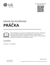 LG FLR5A82WW Užívateľská príručka