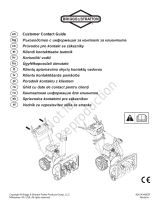 Simplicity SNOWTHROWER, DUAL STAGE BRIGGS AND STRATTON Užívateľská príručka