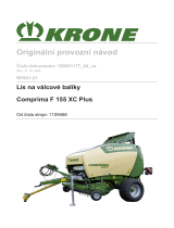 Krone BA Comprima F 155 XC Plus (RP801-21) Návod na používanie