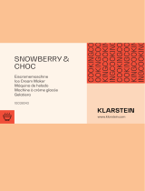 Klarstein 10028043 Snowberry and Chocolate Ice Cream Maker Používateľská príručka