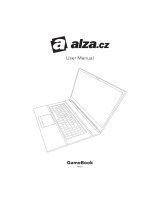 ALZA NH55 GameBook Laptop Používateľská príručka