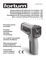 fortum 4780401 Non-contact Infrared Thermometer Používateľská príručka