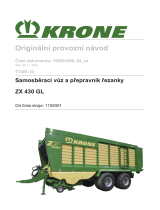 Krone BA ZX 430 GL (TT405-10) Návod na používanie