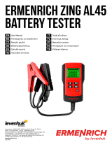 Levenhuk Ermenrich Zing AL45 Battery Tester Používateľská príručka