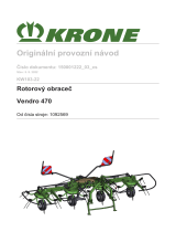 Krone BA Vendro 470 (KW103-22) Návod na používanie