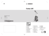 Bosch Fontus 18V Cordless Outdoor Cleaners Používateľská príručka