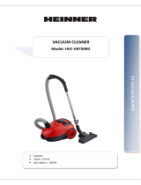 Heinner HVC-VB750RD Vacuum Cleaner Používateľská príručka