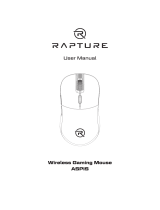 RAPTURE RPT-GMSA3370xx- ASPIS Wireless Gaming Mouse Používateľská príručka