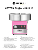 Hendi 282731 Cotton Candy Machine Používateľská príručka