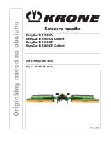 Krone BA EasyCut B 1000 CV/CR (Collect) Návod na používanie