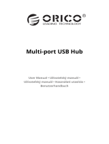 ORICO TWU32 Multi-Port USB Hub Používateľská príručka